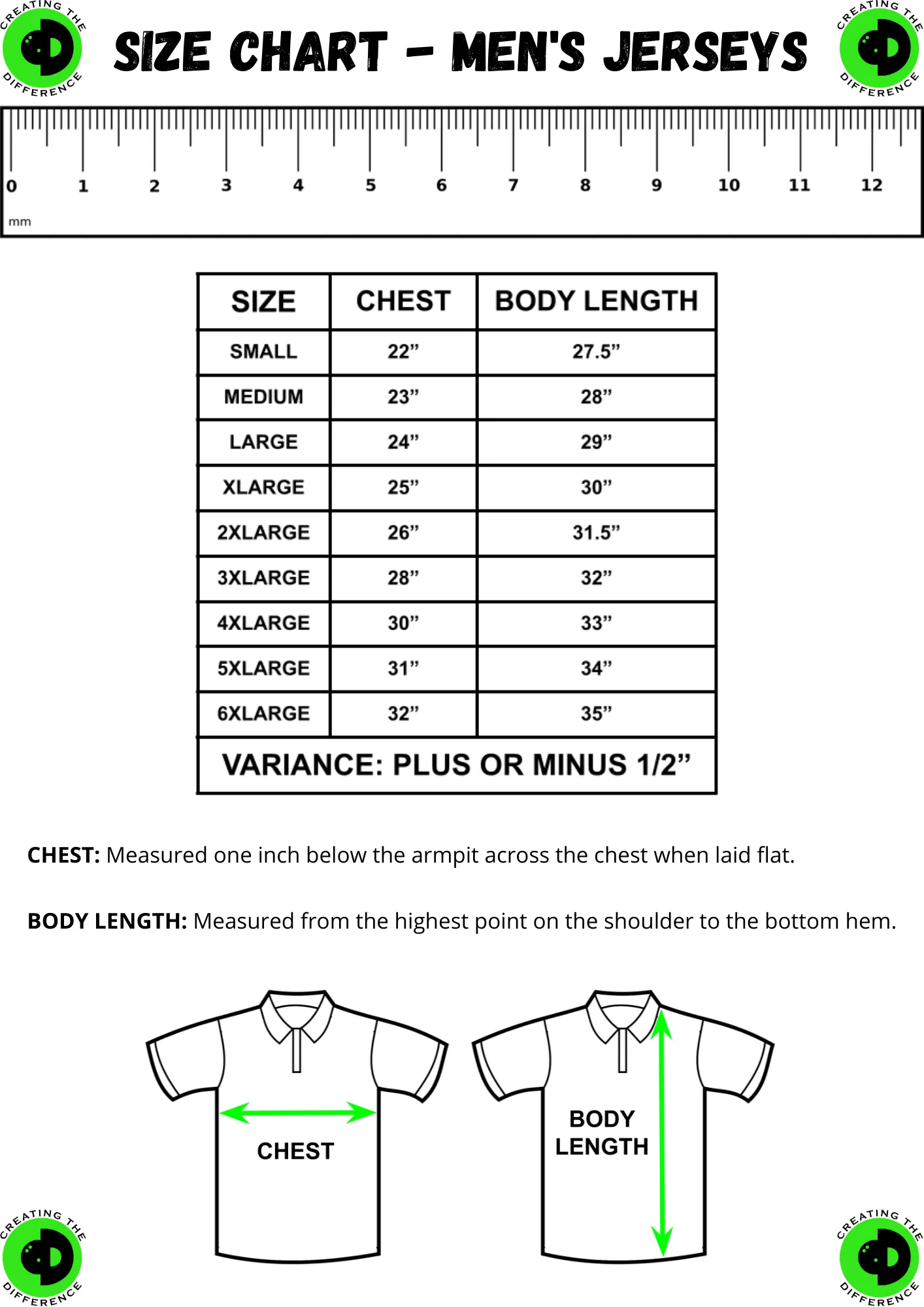 2021 Creating the Difference Official Staff Jersey 2021