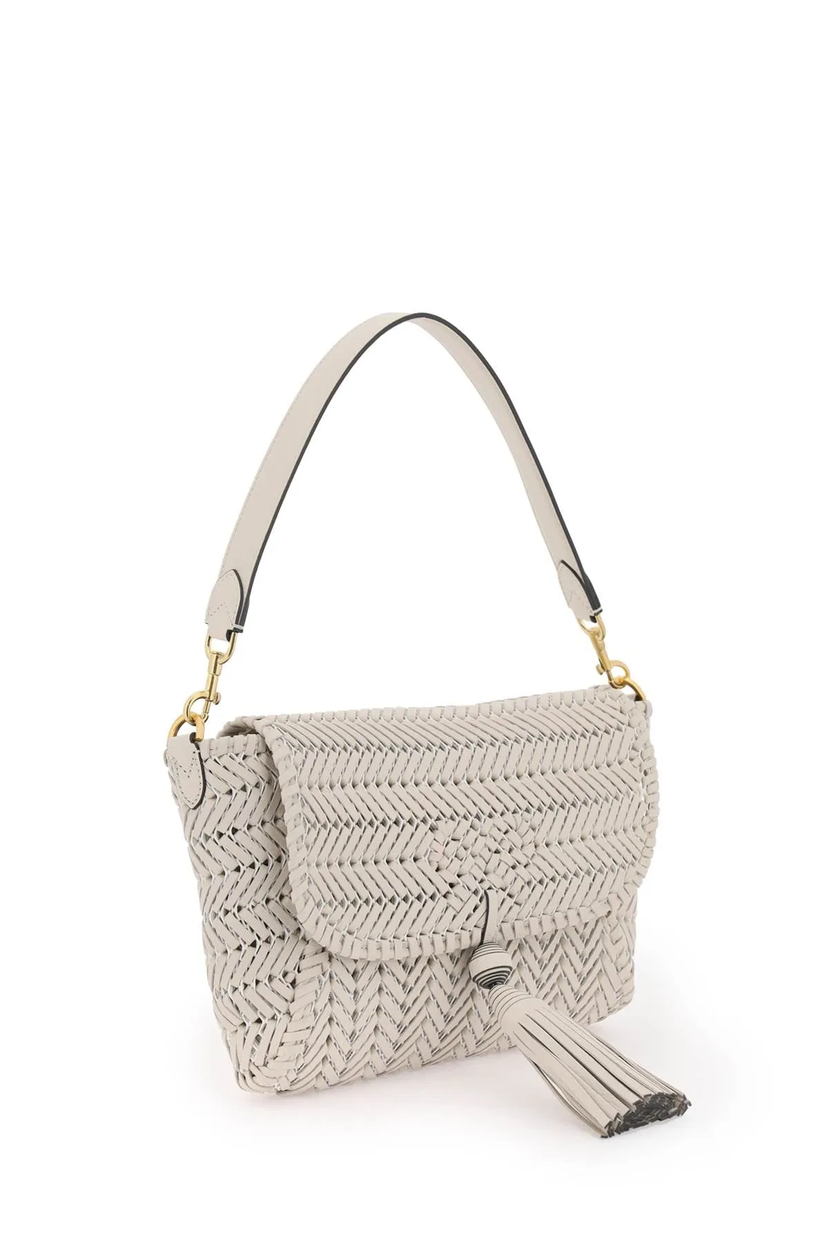 Anya hindmarch neeson tassel shoulder bag