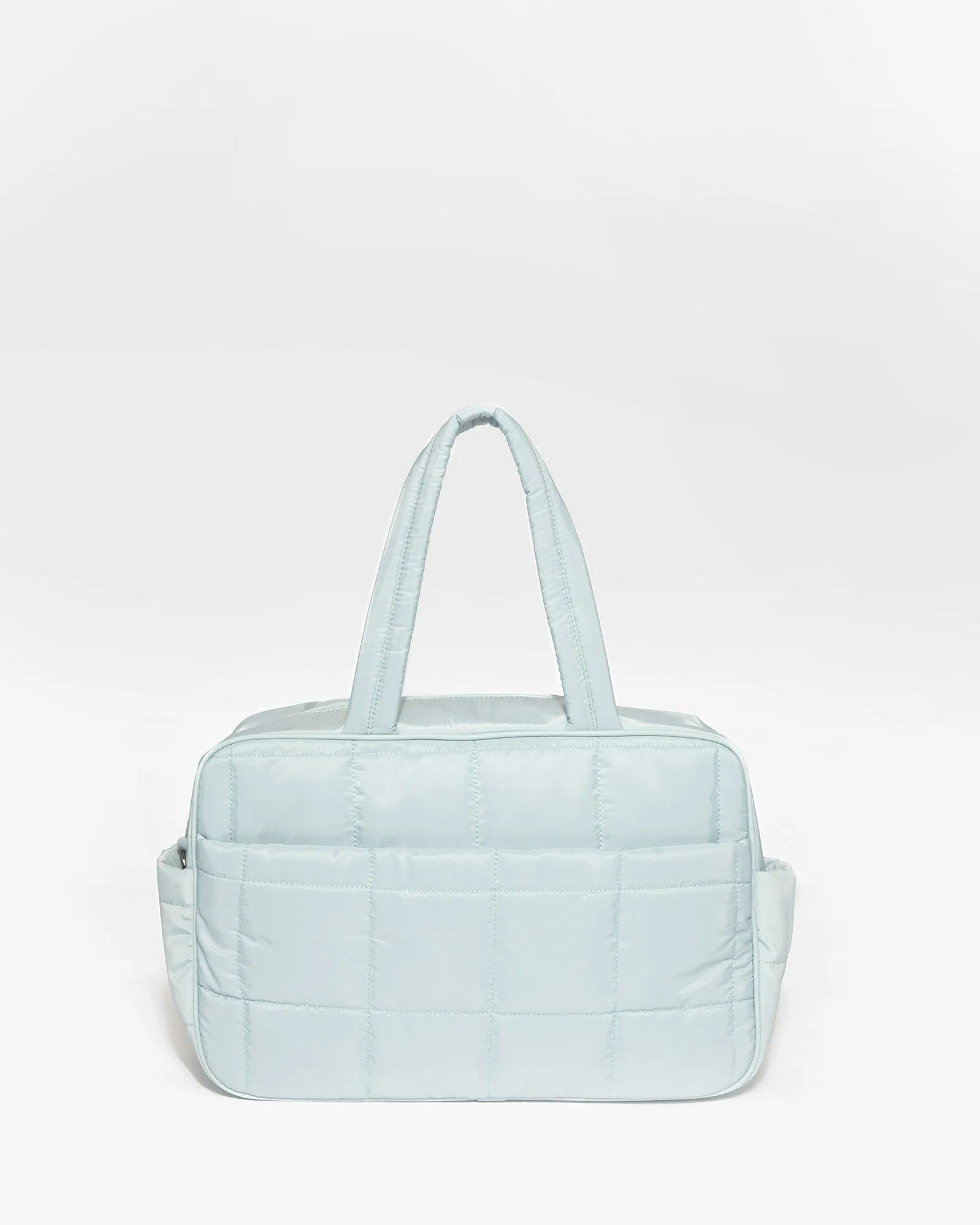 Baby Blue Ash Duffle Workout Bag