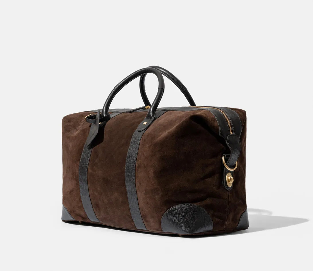 Baron Suede Weekend Bag