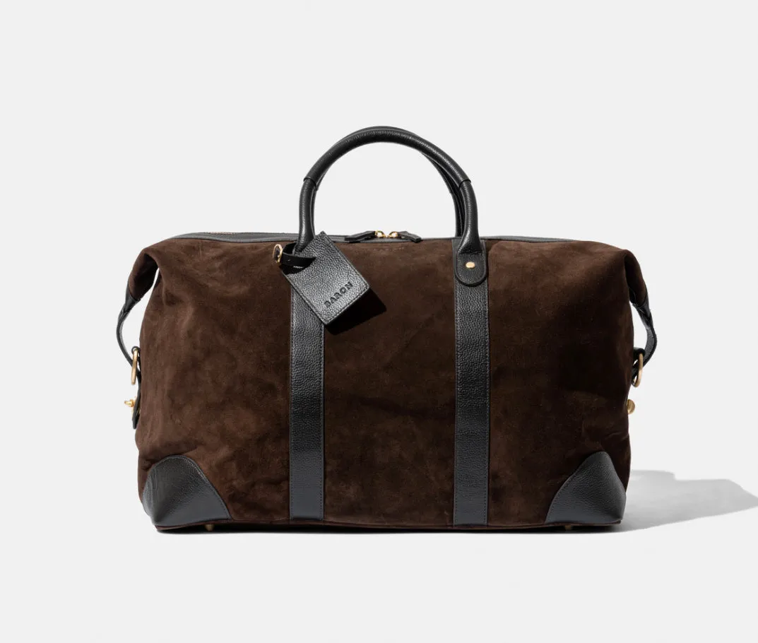 Baron Suede Weekend Bag