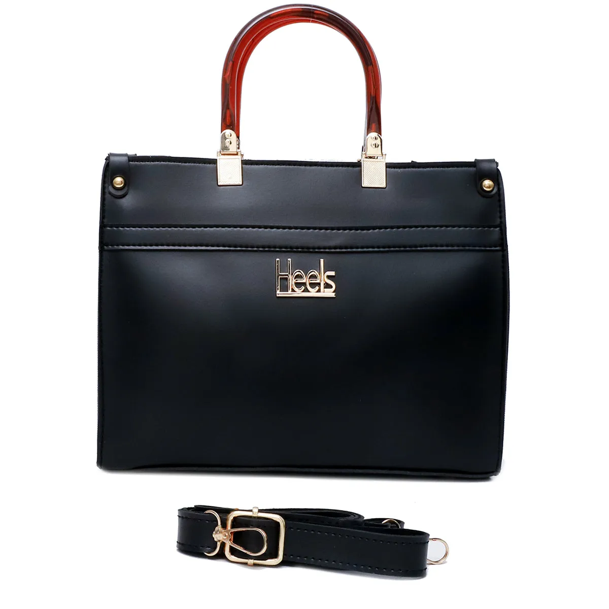 Black Casual Hand Bag P00P01334