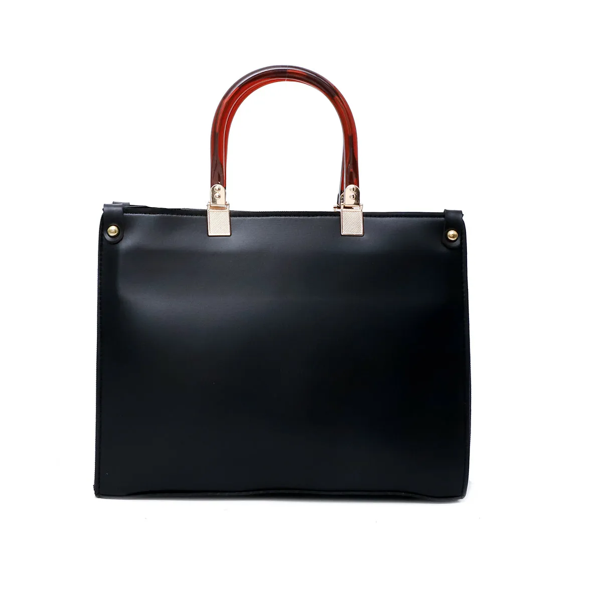 Black Casual Hand Bag P00P01334