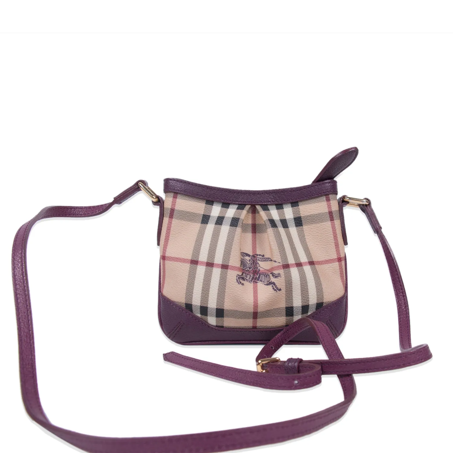 Burberry Haymarket Check Mini Bag