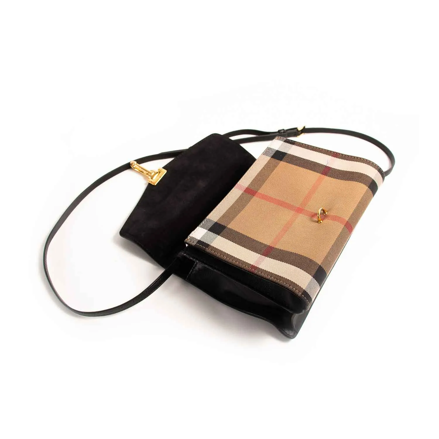 Burberry Small Macken Vintage Check Bag