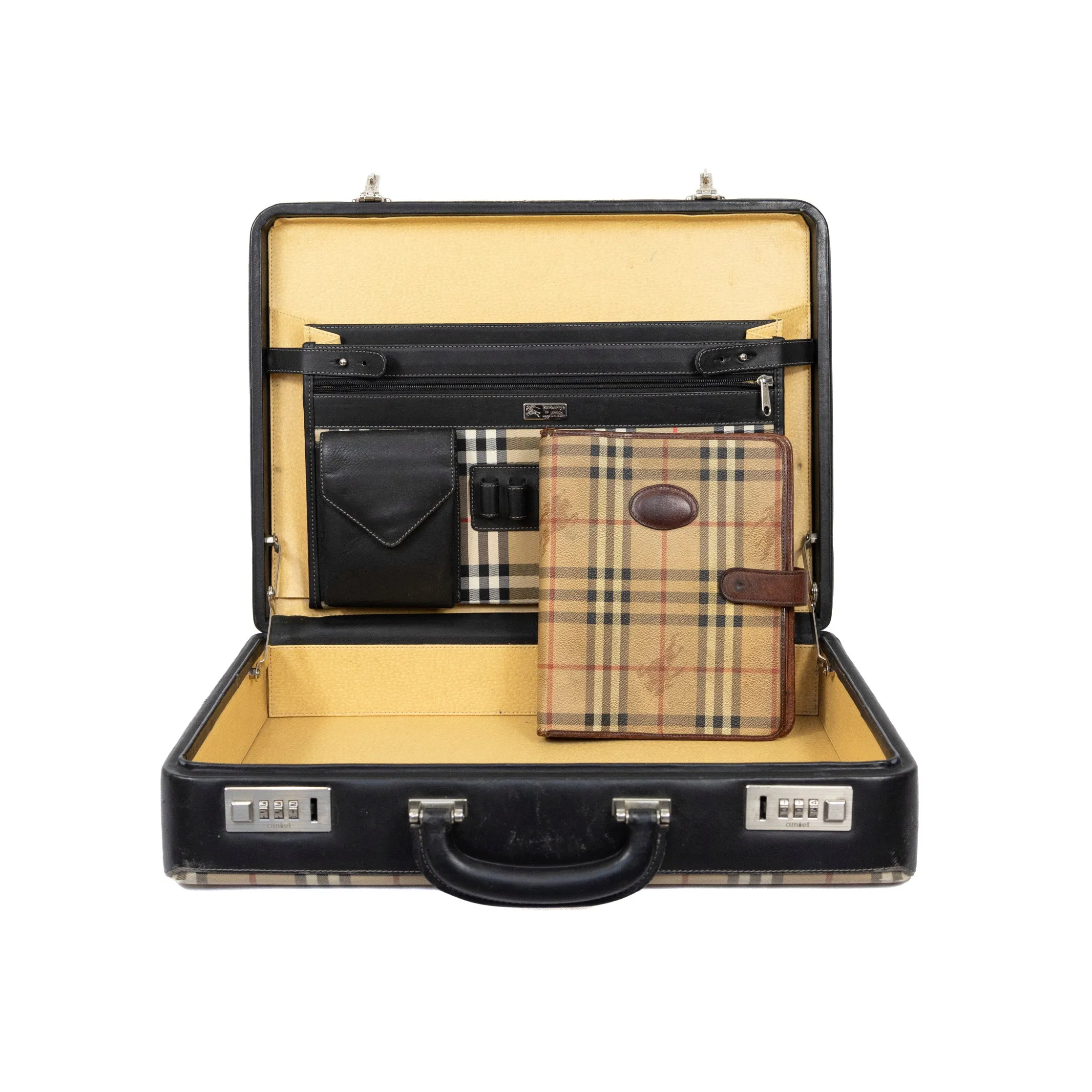 Burberry Storage Briefcase and Ring Binder