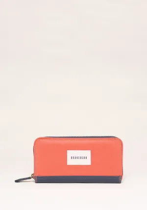 Burnt Orange Zip Purse