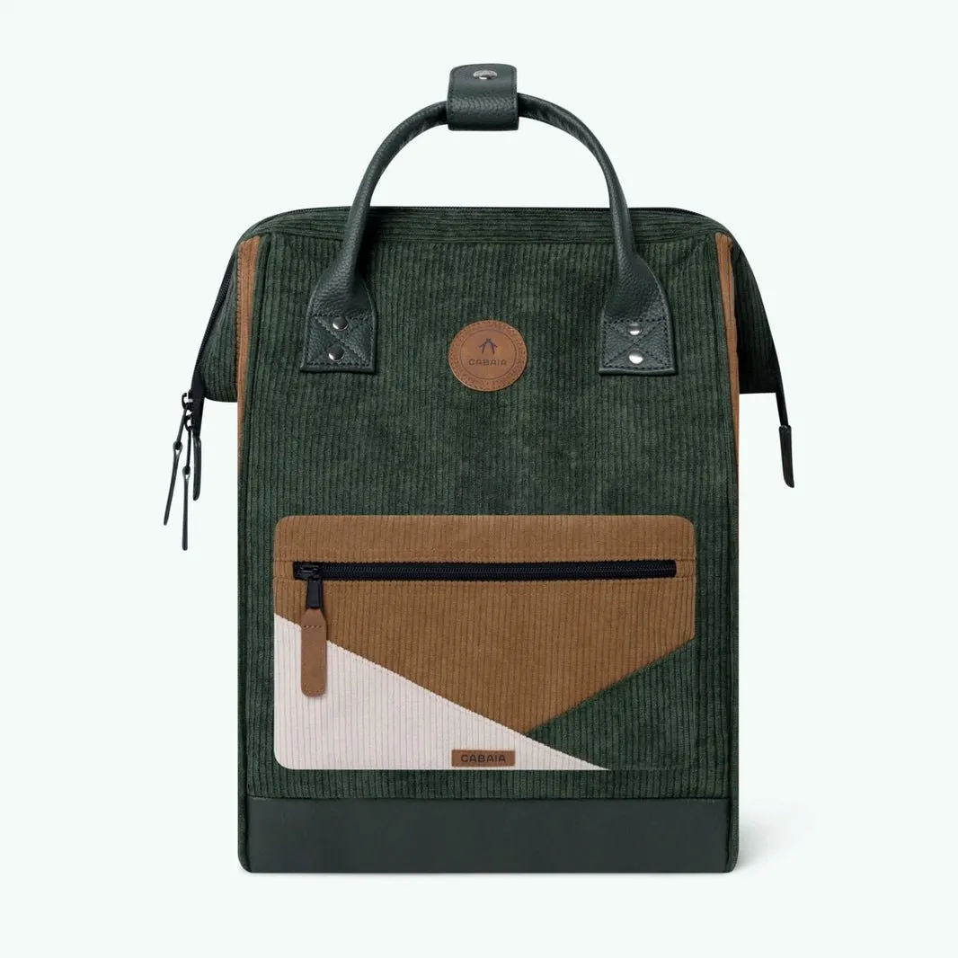 CABAÏA - Backpack Adventurer Medium - Recycled Velvet