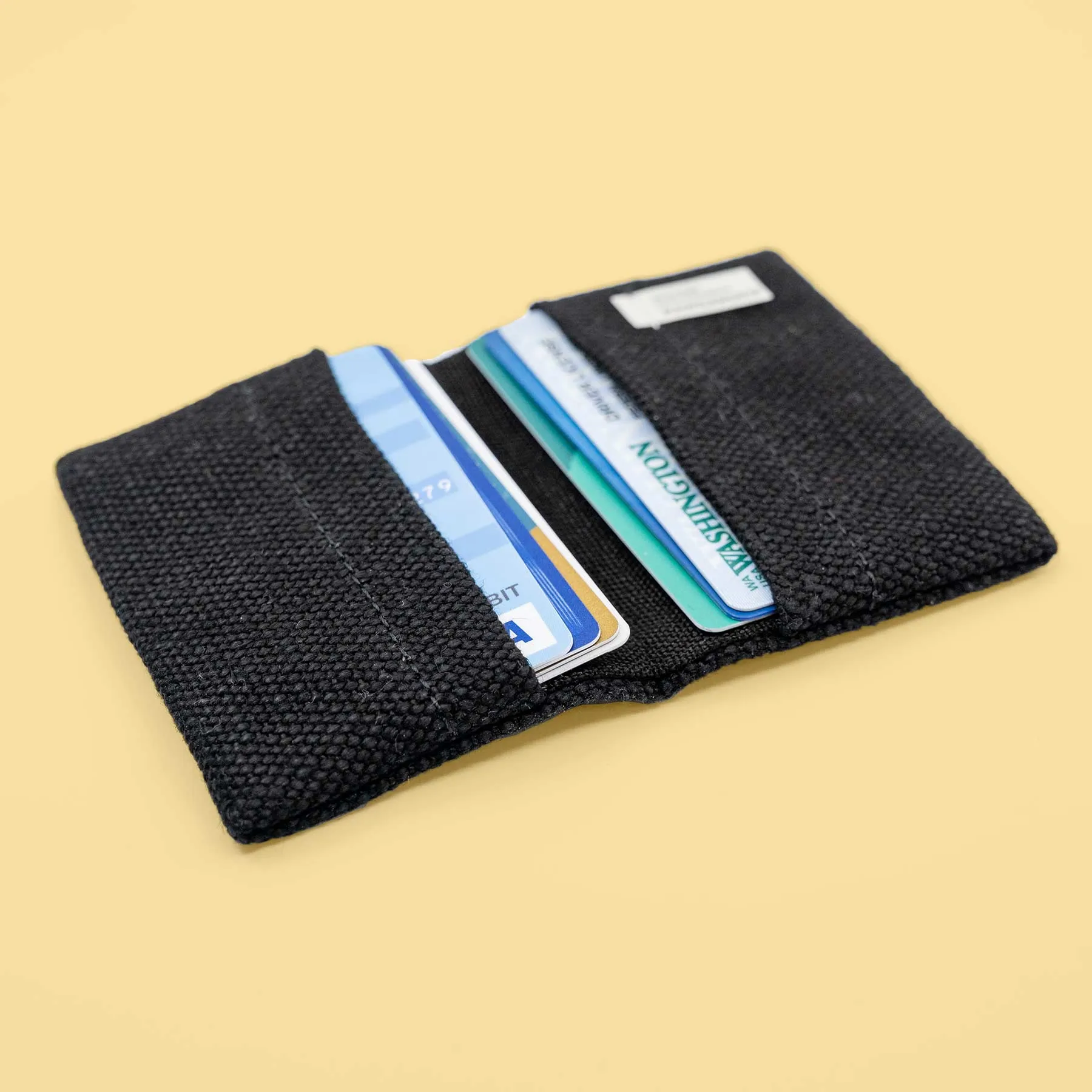 CAMBRIA 100% Organic Hemp Card Case - Card Wallet (Plastic-free)