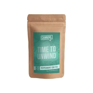 Canndid 200mg CBD Peppermint Tea Bags - 20 Bags