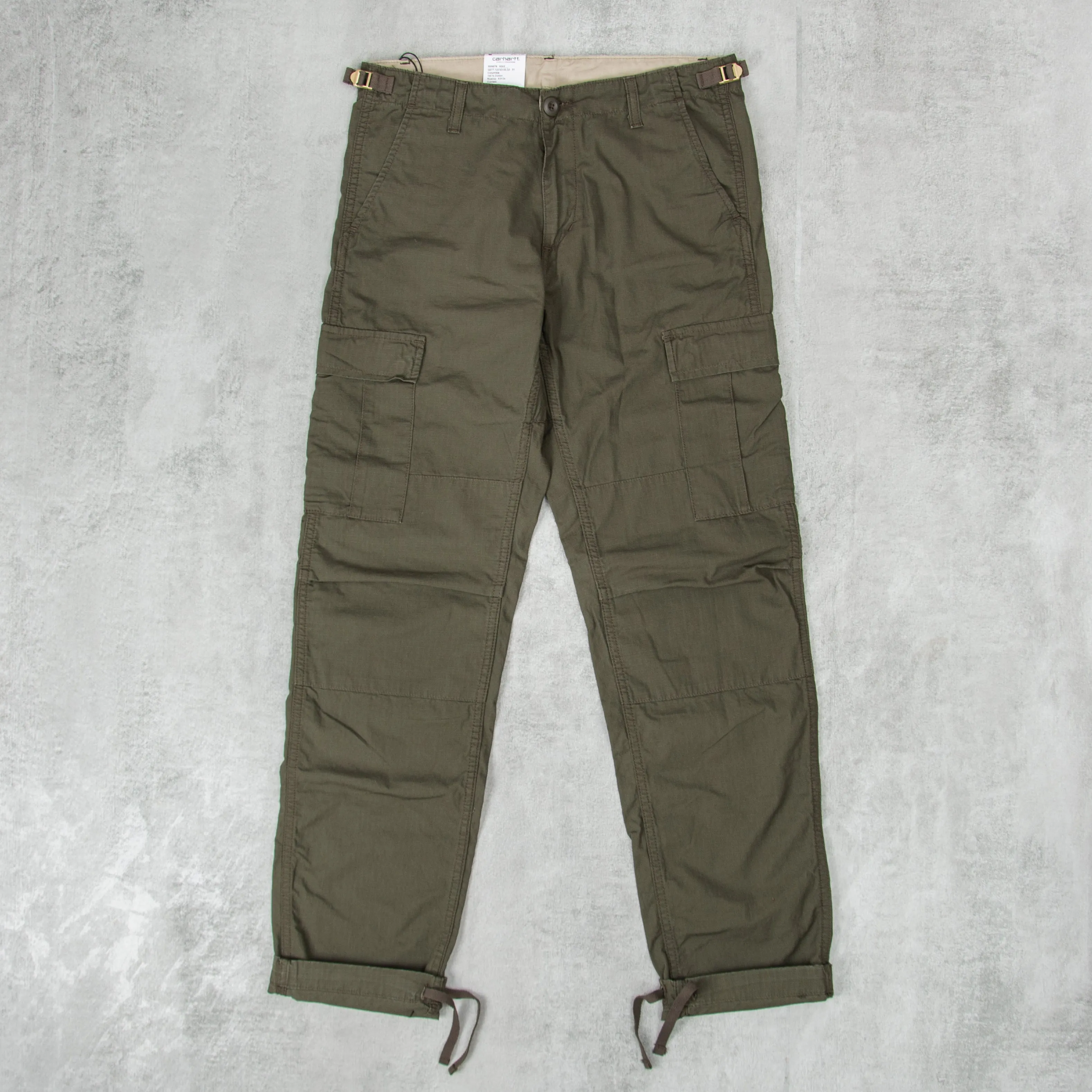 Carhartt WIP Aviation Cargo Pant - Cypress Rinsed