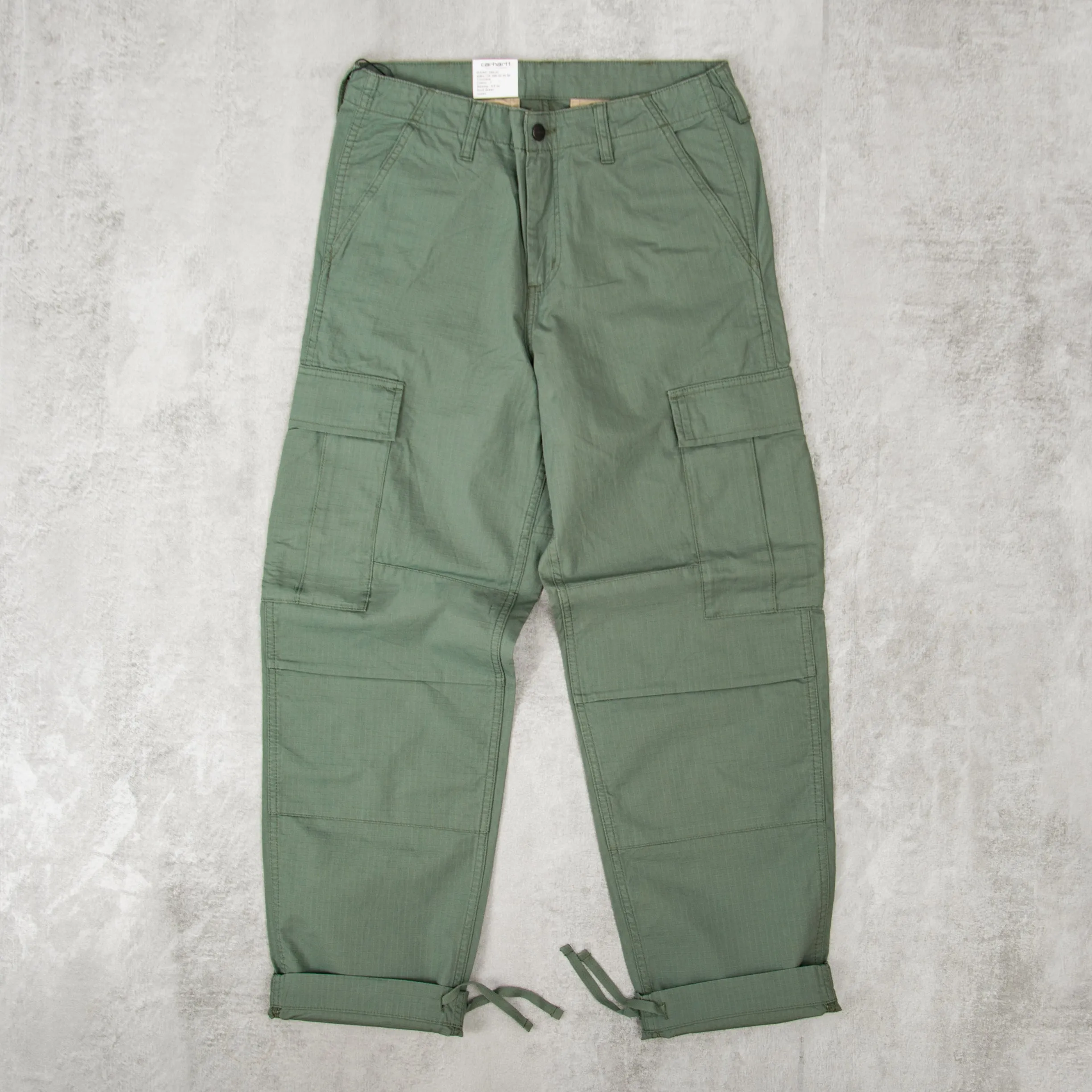 Carhartt WIP Regular Cargo Pant - Duck Green Rinsed