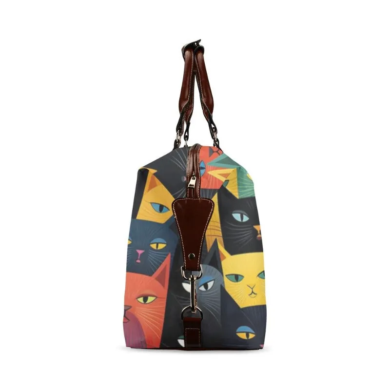 Cat Themed Travel Bag