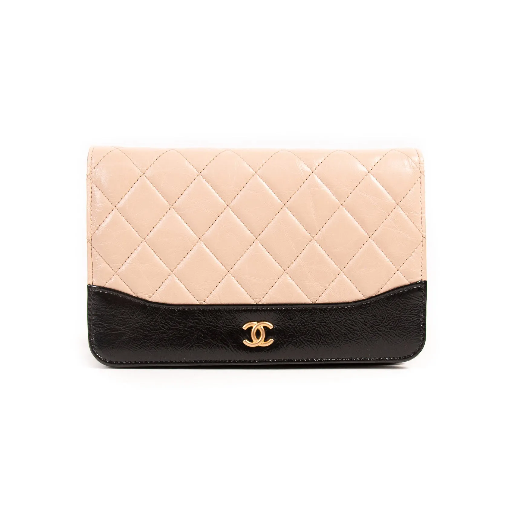 Chanel Bi-Color Wallet on Chain