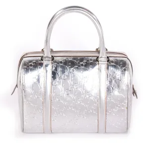 Christian Dior Metallic Boston Bag