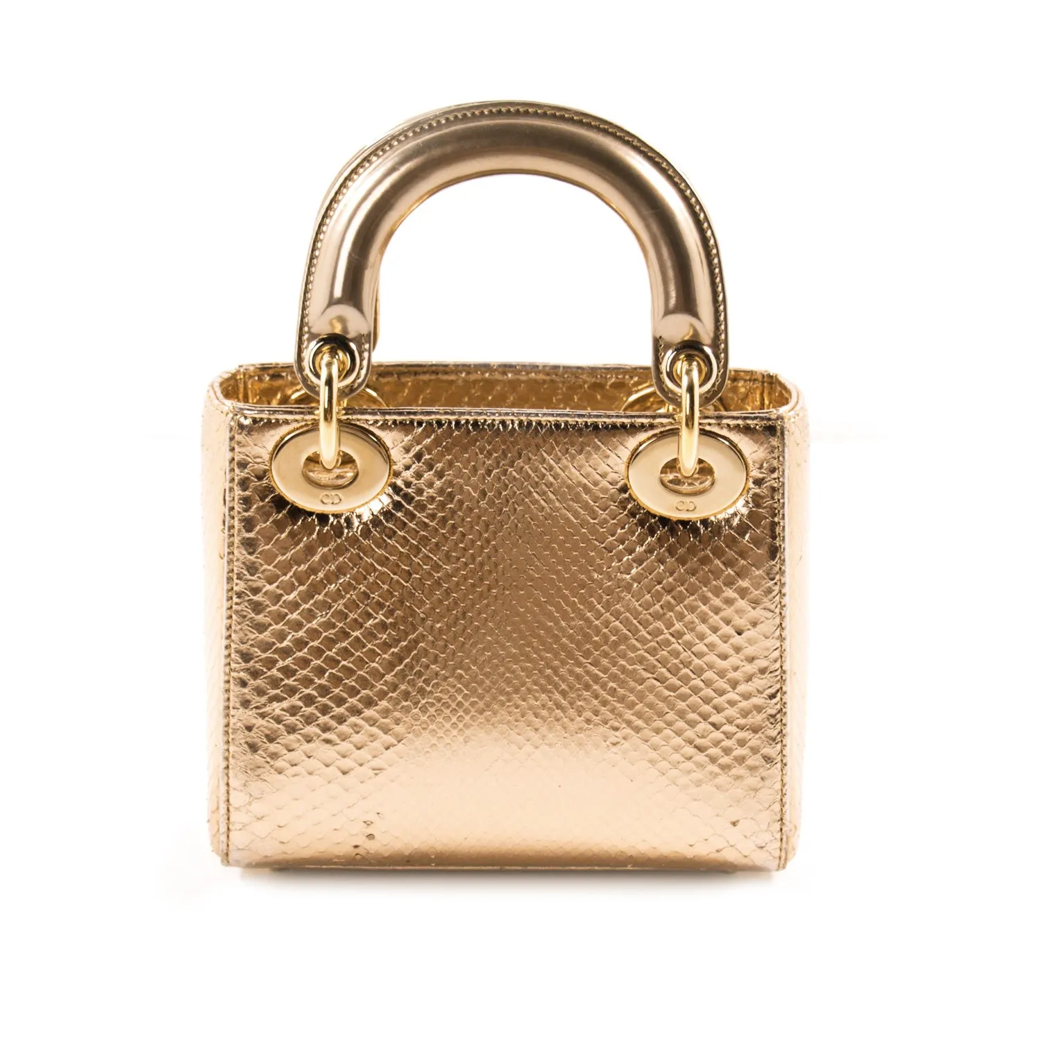 Christian Dior Mini Lady Dior Python