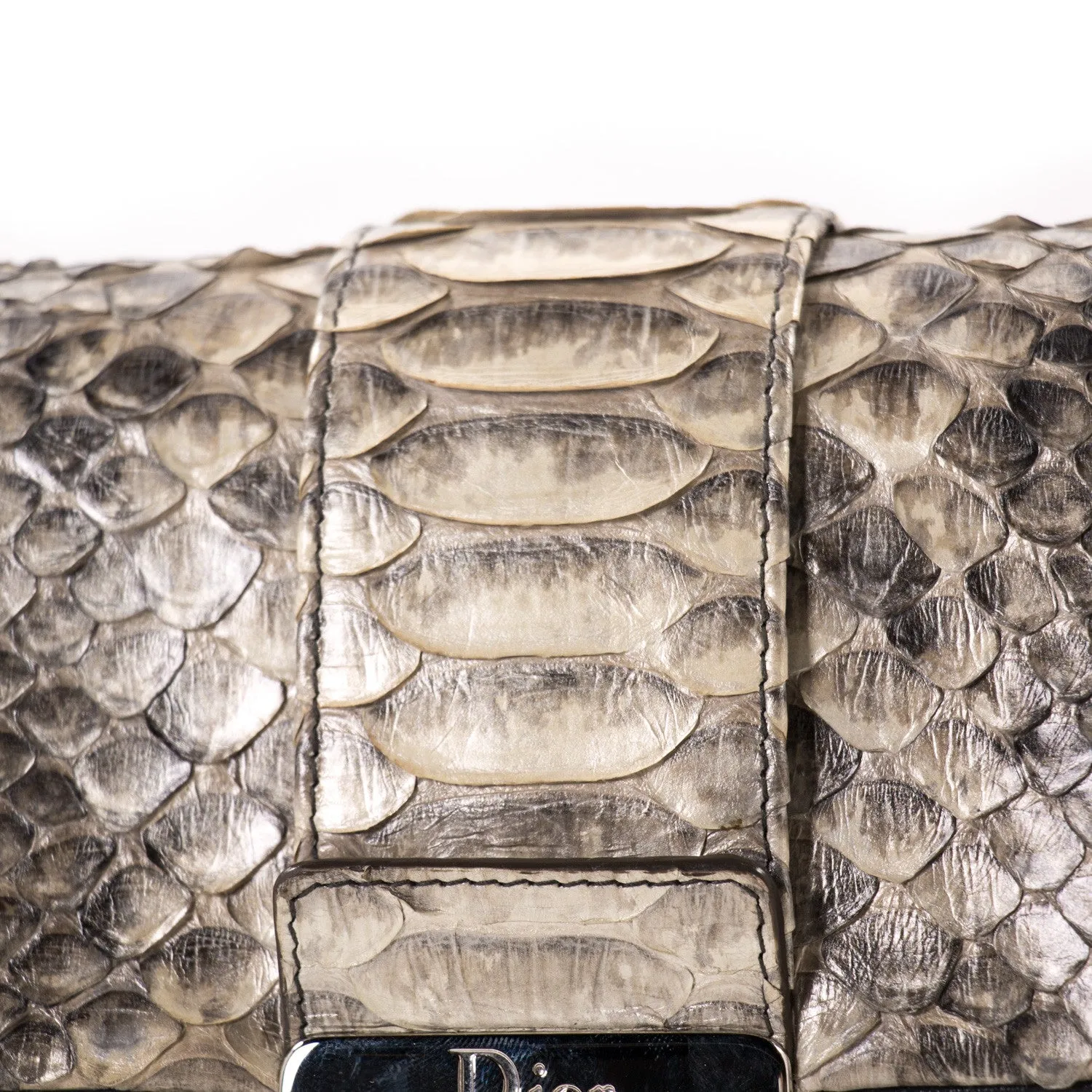 Christian Dior Miss Dior Python Flap Bag