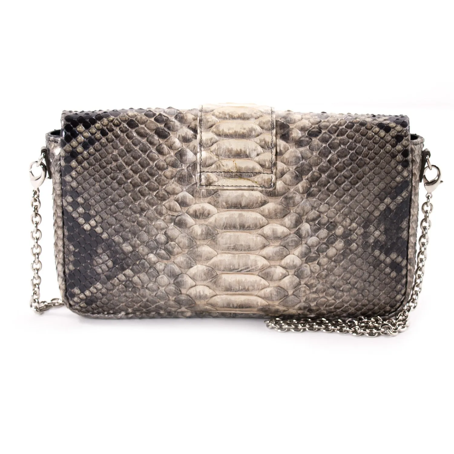 Christian Dior Miss Dior Python Flap Bag