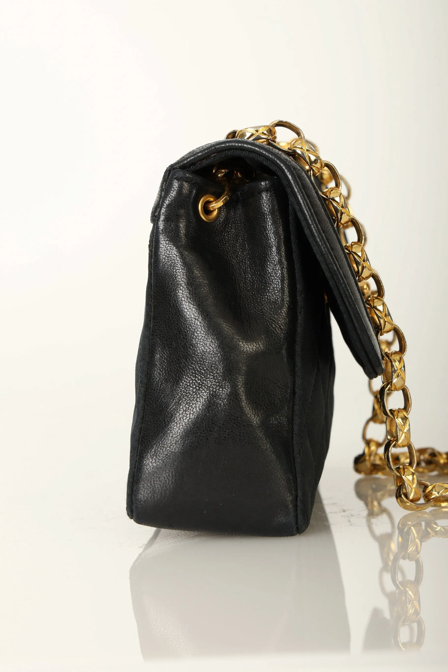 CL Satin & Lambskin Bijoux Mini Bag