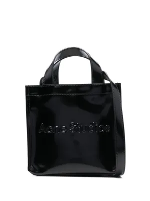 DEBOSSED-LOGO DETAIL TOTE BAG