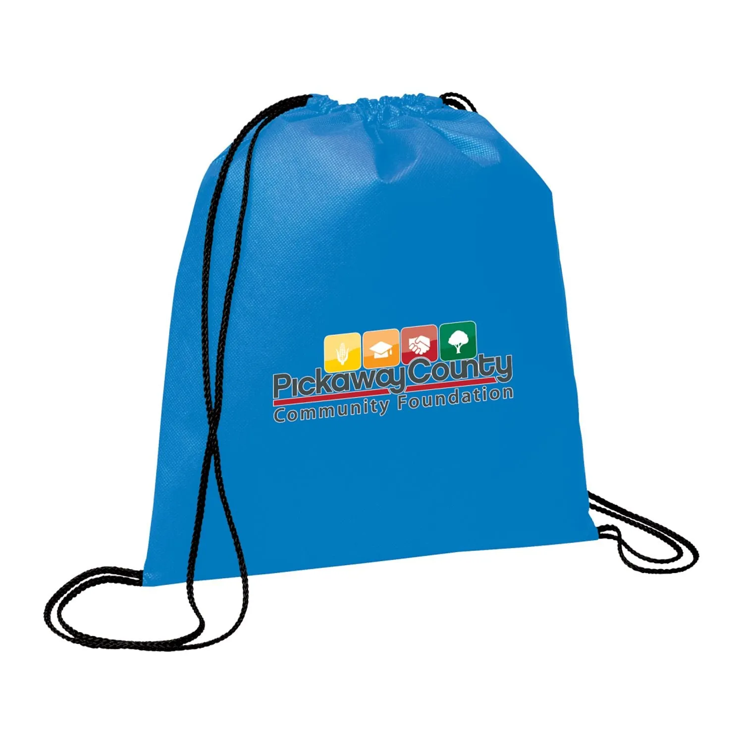 Evergreen Non-Woven Drawstring Bag