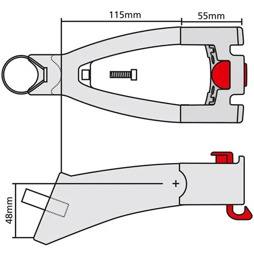 Extender with Handlebar Adapter