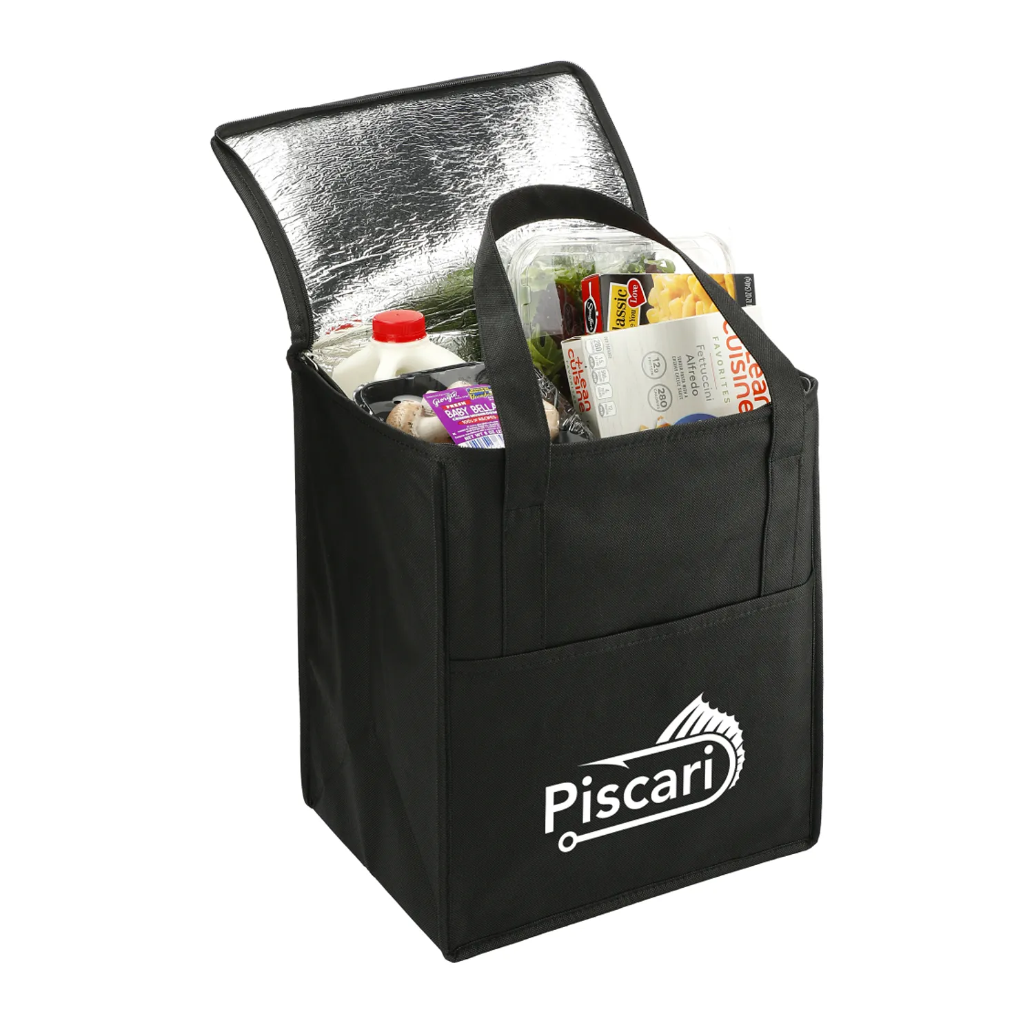 Hercules Flat Top Insulated Grocery Tote