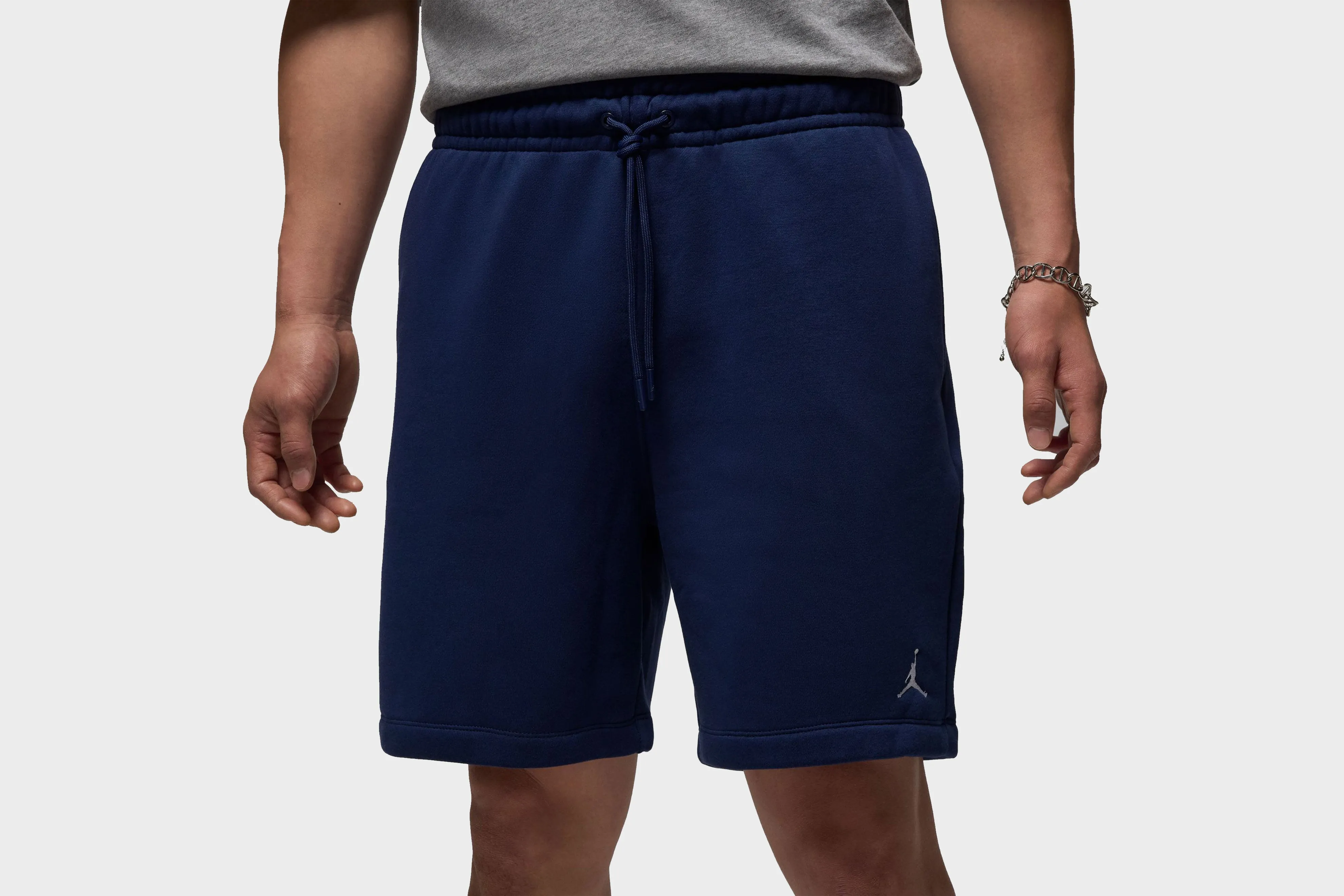 Jordan Brooklyn Fleece Men's Shorts (Navy Blue)