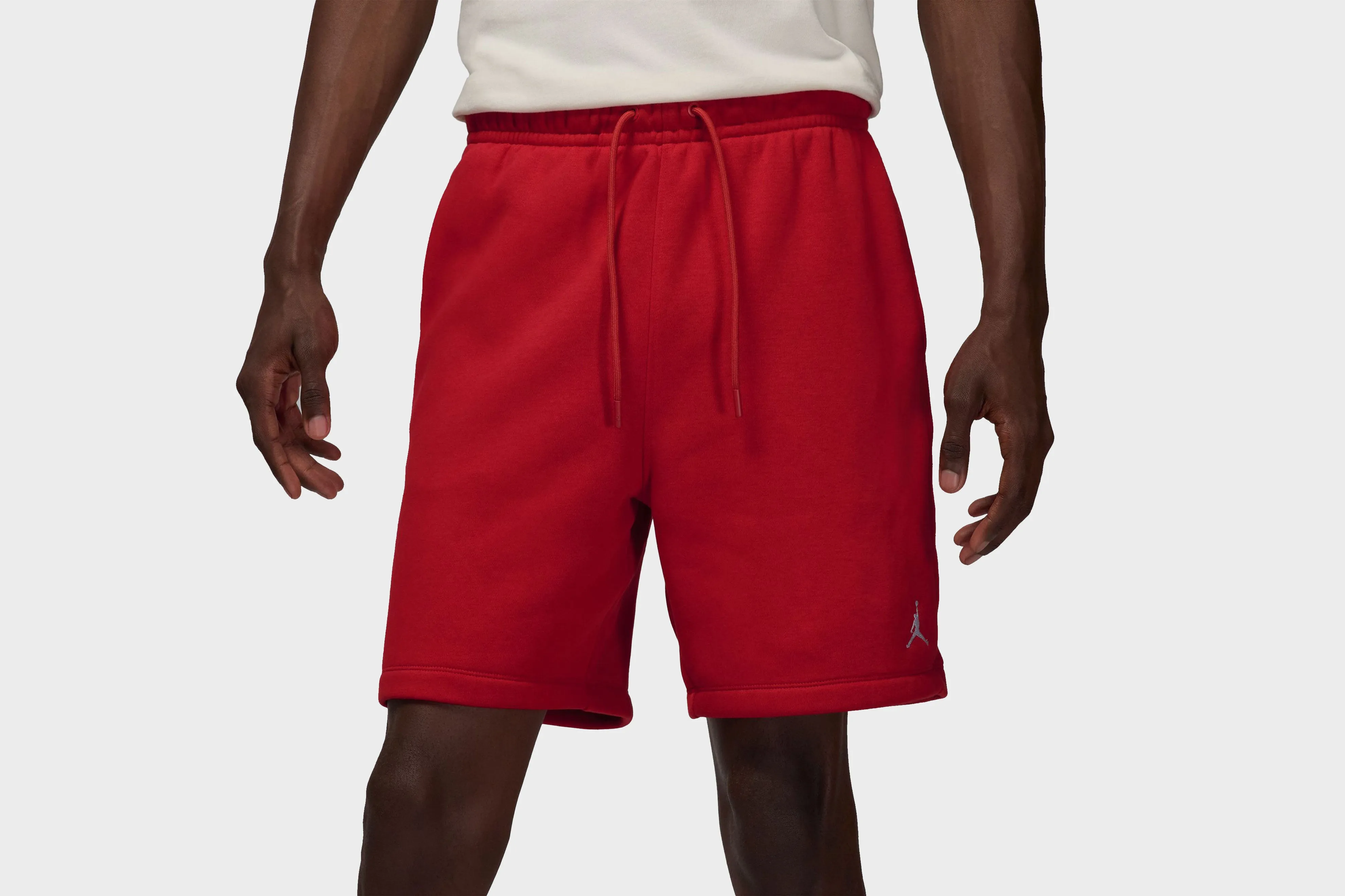 Jordan Brooklyn Fleece Men's Shorts (Red)