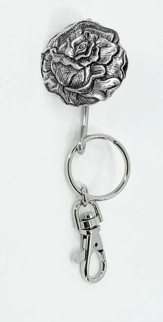 Key Ring Purse Hook, Rose