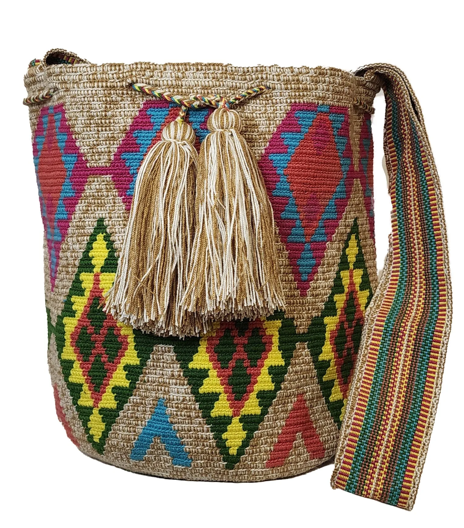 Kiana Handmade Wayuu Mochila bag