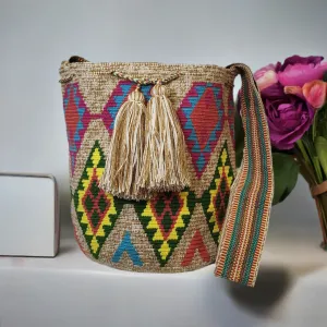 Kiana Handmade Wayuu Mochila bag