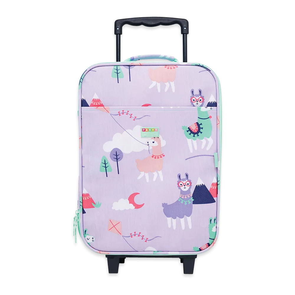 Kids' 2 Wheel Suitcase — Loopy Llama