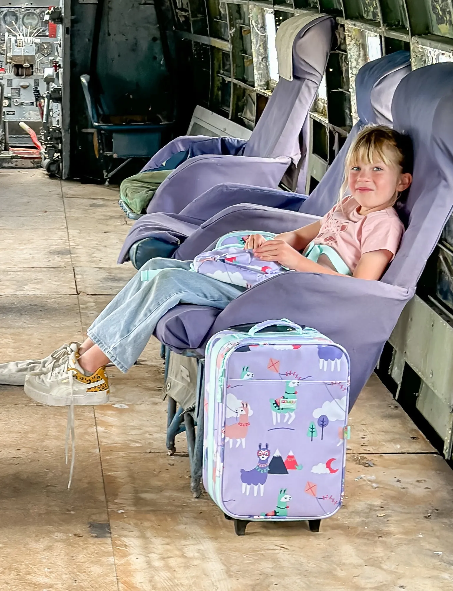 Kids' 2 Wheel Suitcase — Loopy Llama