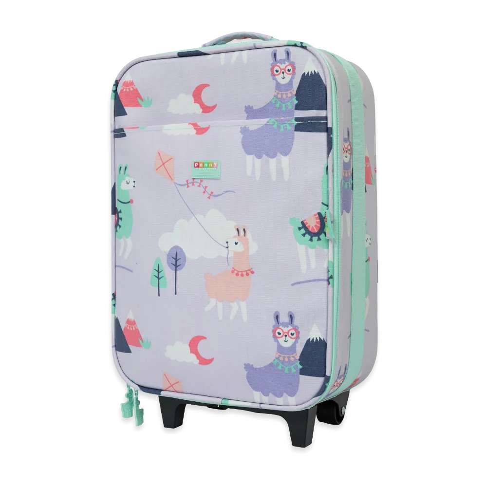 Kids' 2 Wheel Suitcase — Loopy Llama