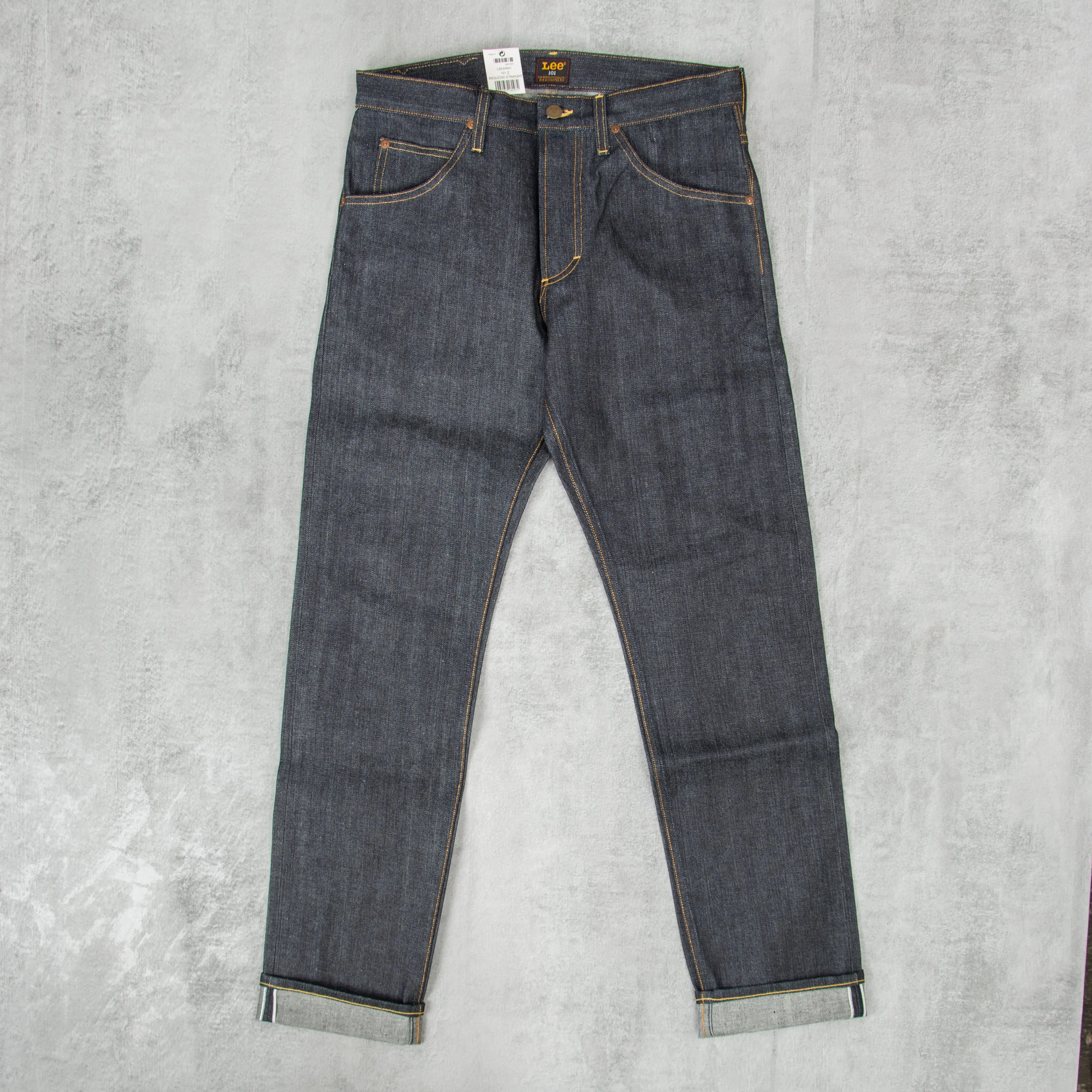 Lee 101 Z KA Jeans - Dry Blue Selvage