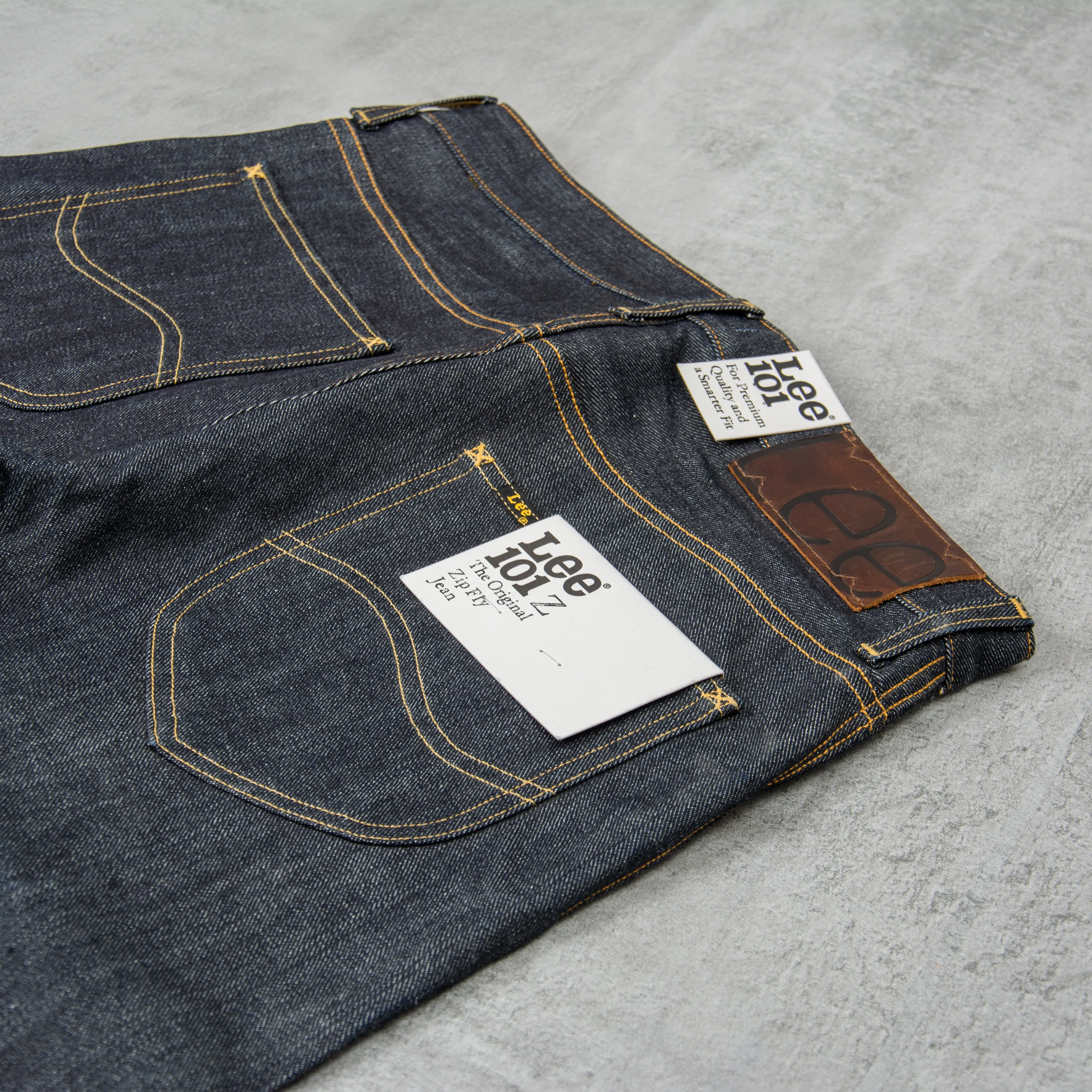 Lee 101 Z KA Jeans - Dry Blue Selvage