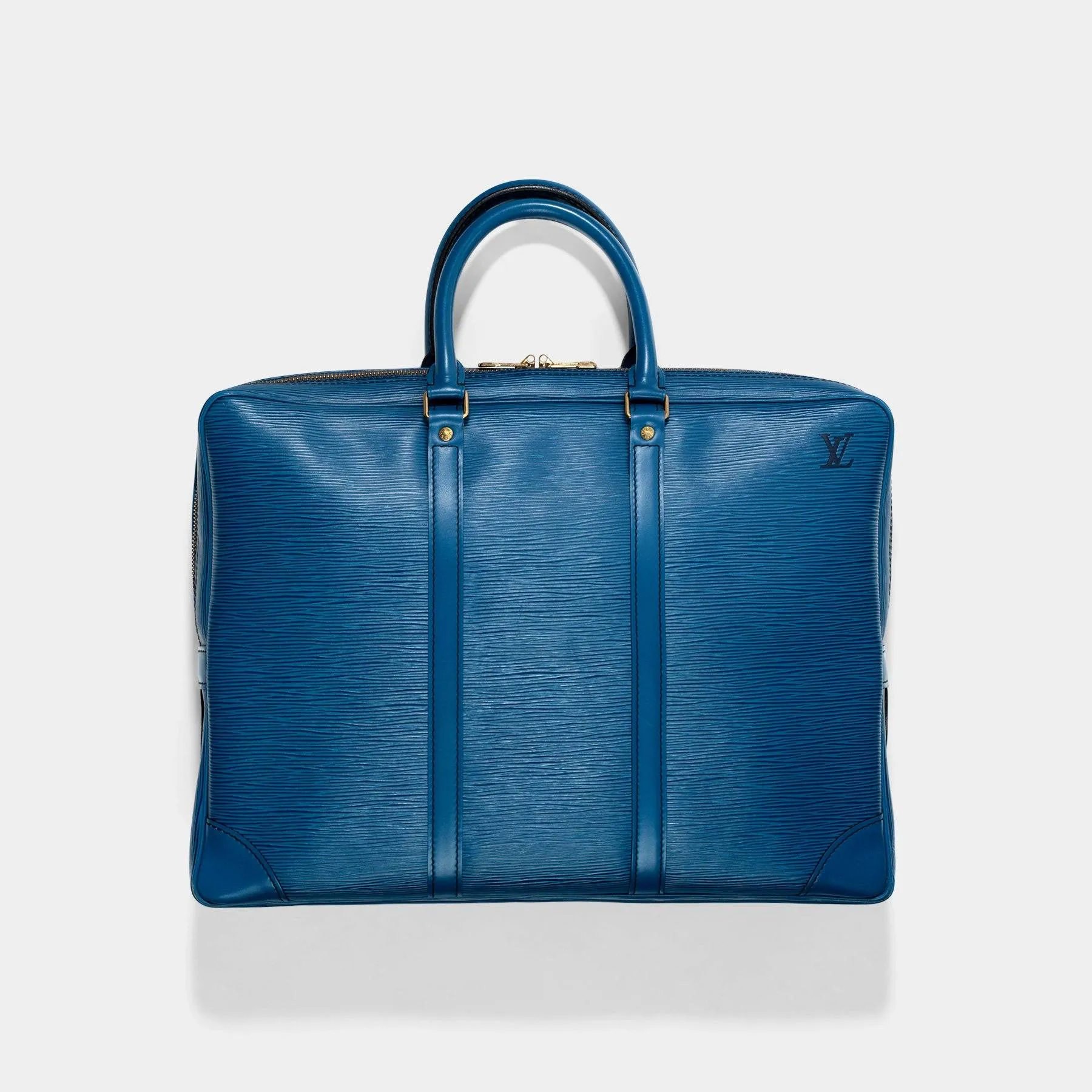 Louis Vuitton Blue Epi Leather Brief