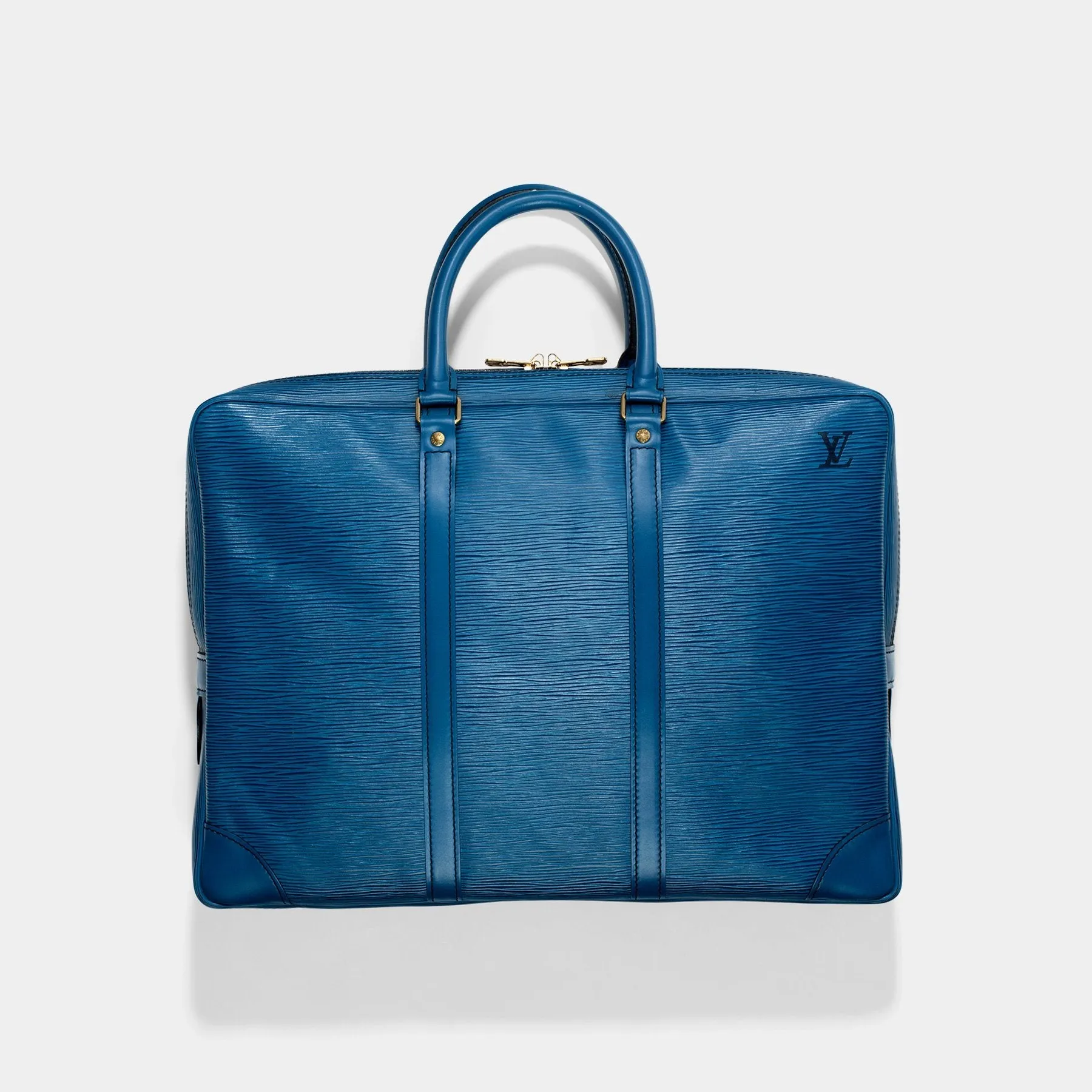 Louis Vuitton Blue Epi Leather Brief