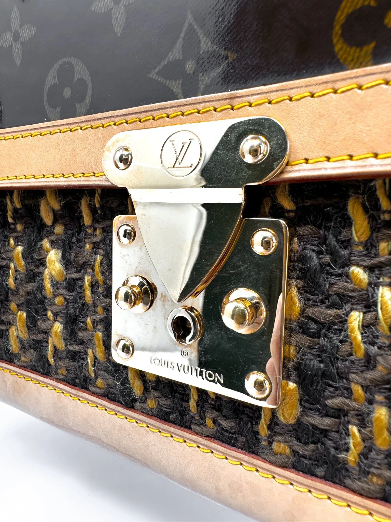 Louis Vuitton Limited Edition Tweedy Bag