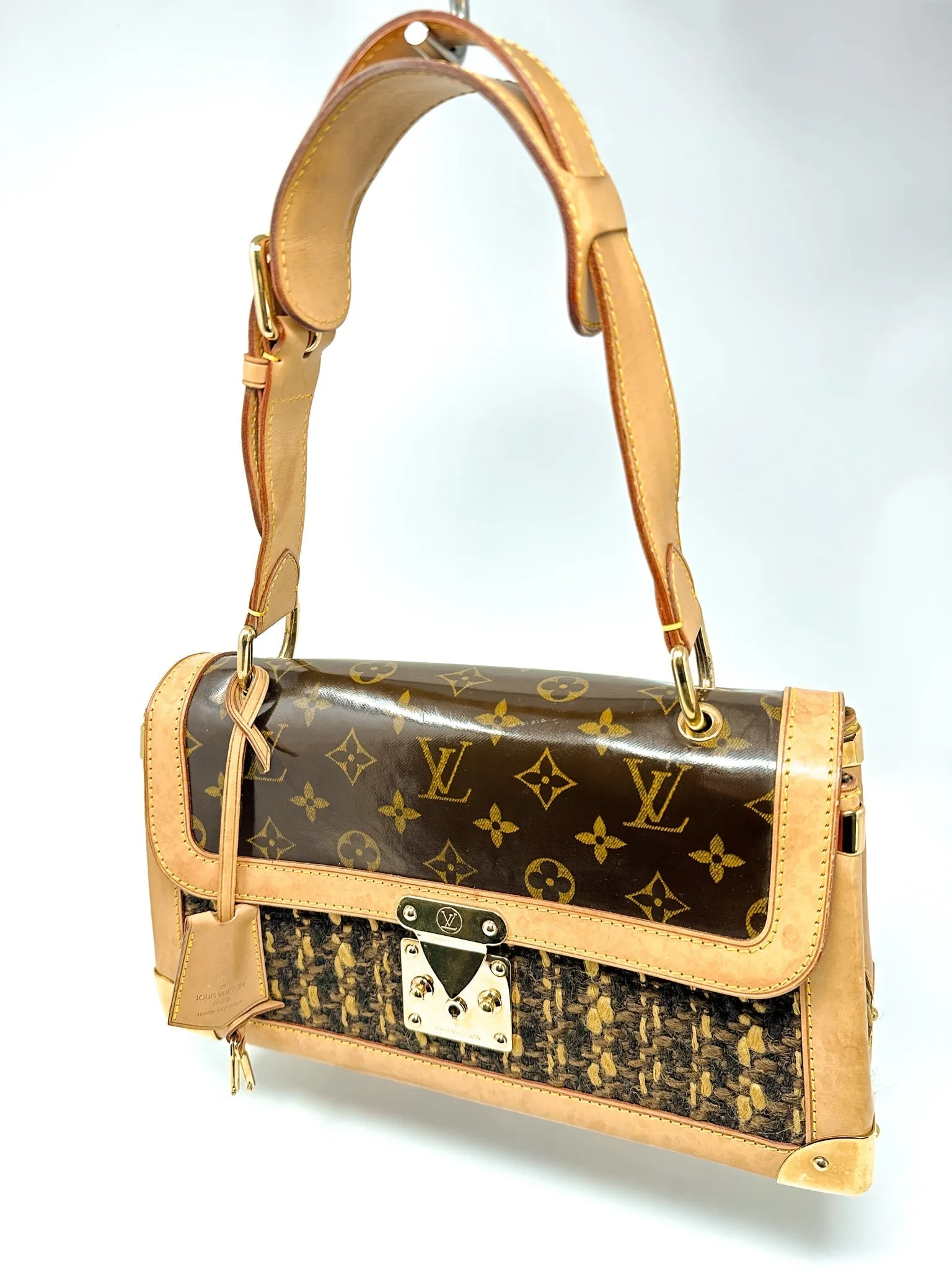 Louis Vuitton Limited Edition Tweedy Bag