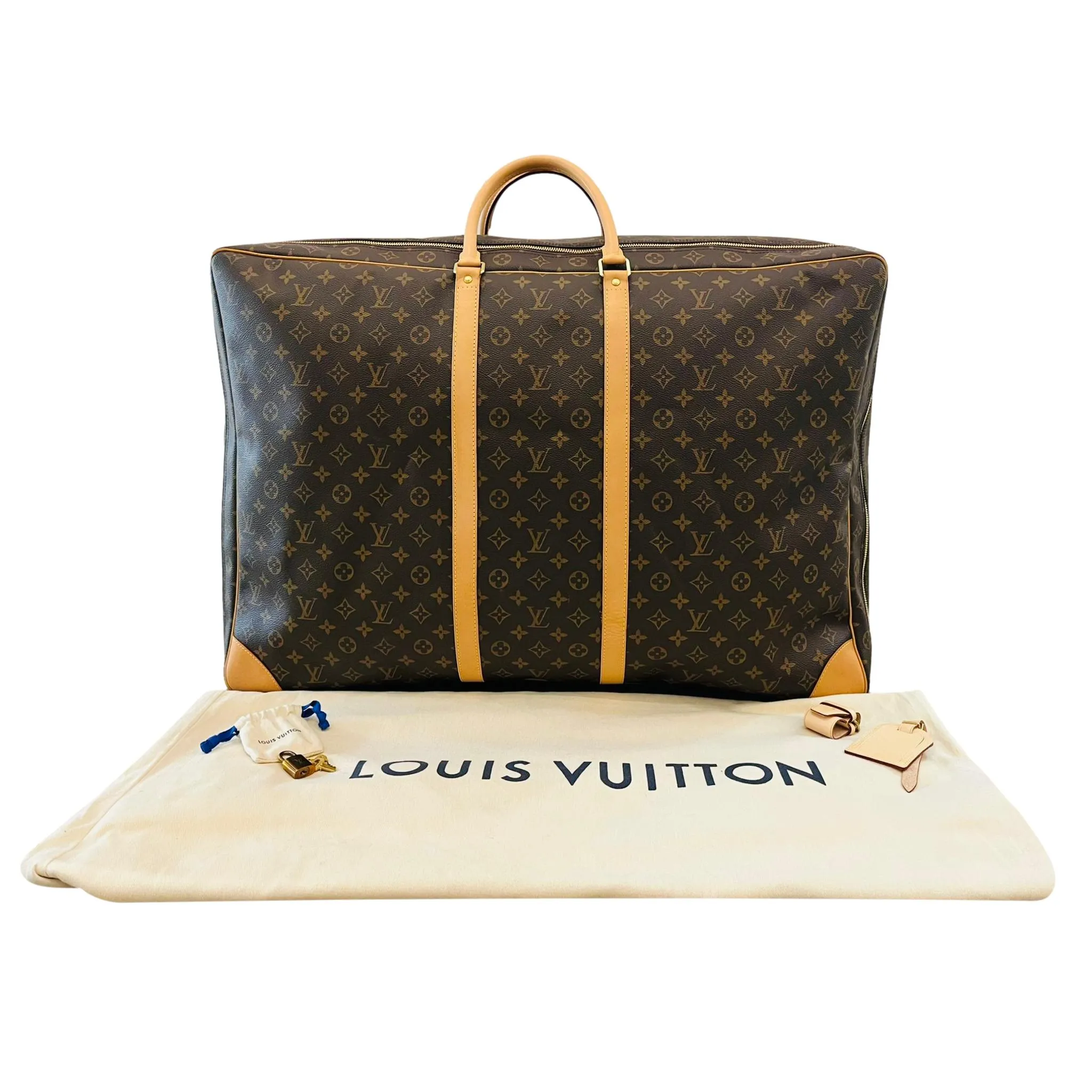 Louis Vuitton LV Monogram Coated Canvas Sirius 70 Travel Bag