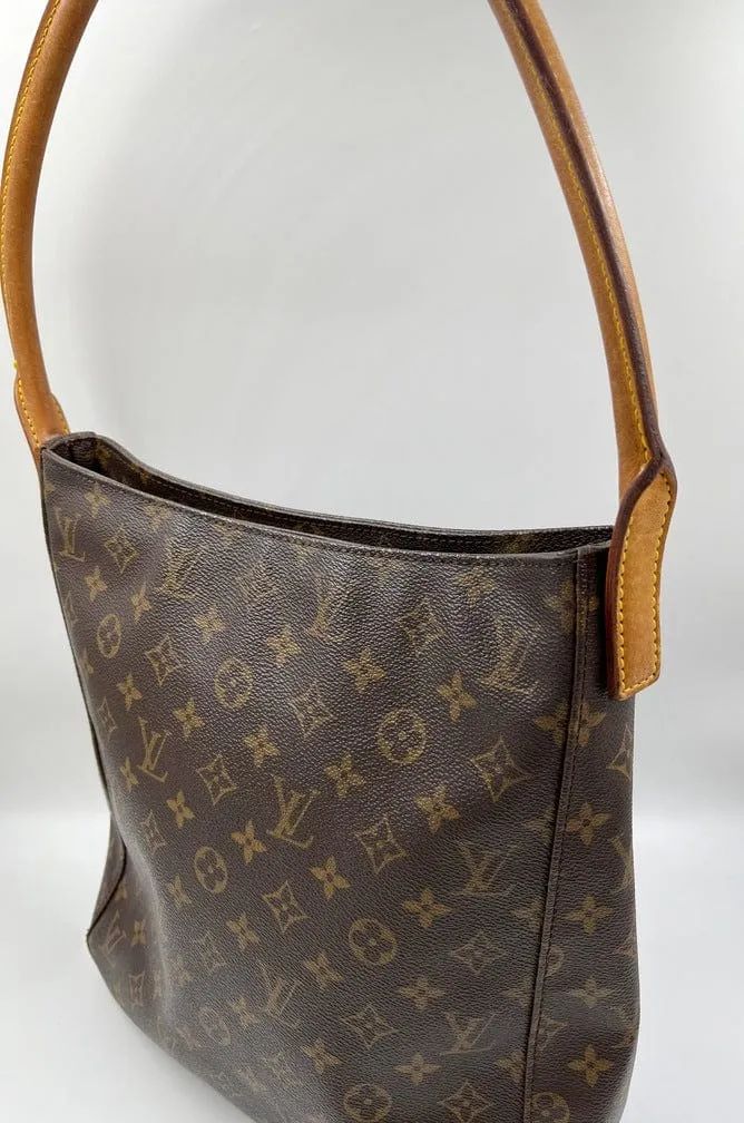 Louis Vuitton Monogram GM Looping Tote Bag