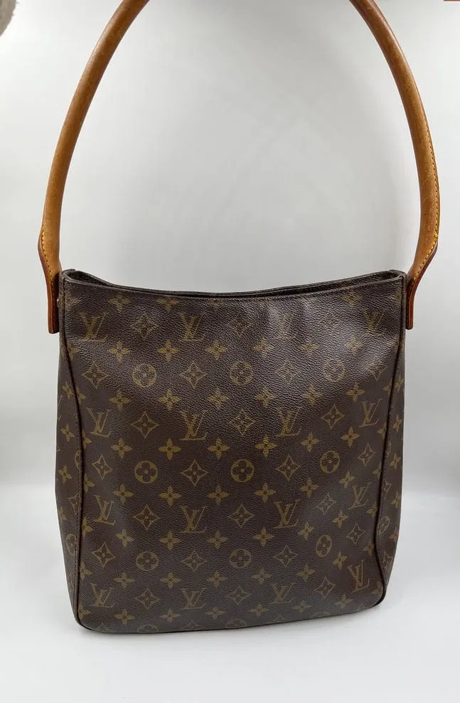 Louis Vuitton Monogram GM Looping Tote Bag