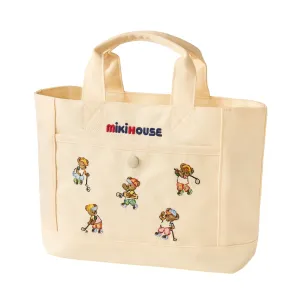 MIKI HOUSE Golf Bear Tote Bag