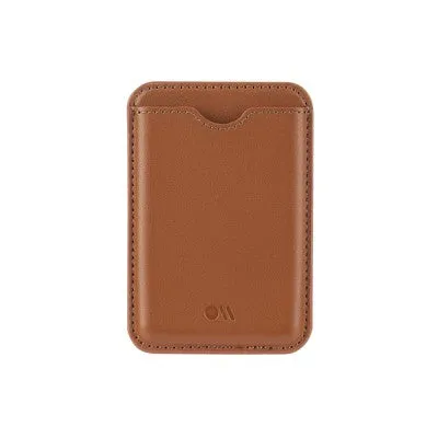 New - Case-Mate Card Holder with MagSafe - Cognac