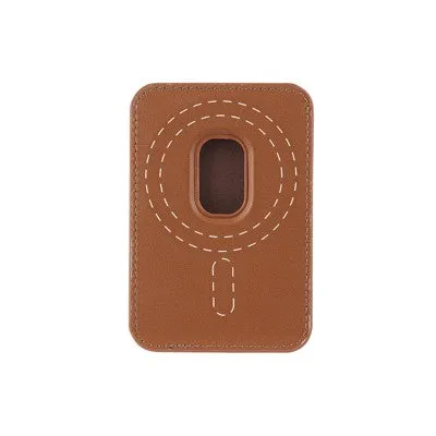 New - Case-Mate Card Holder with MagSafe - Cognac