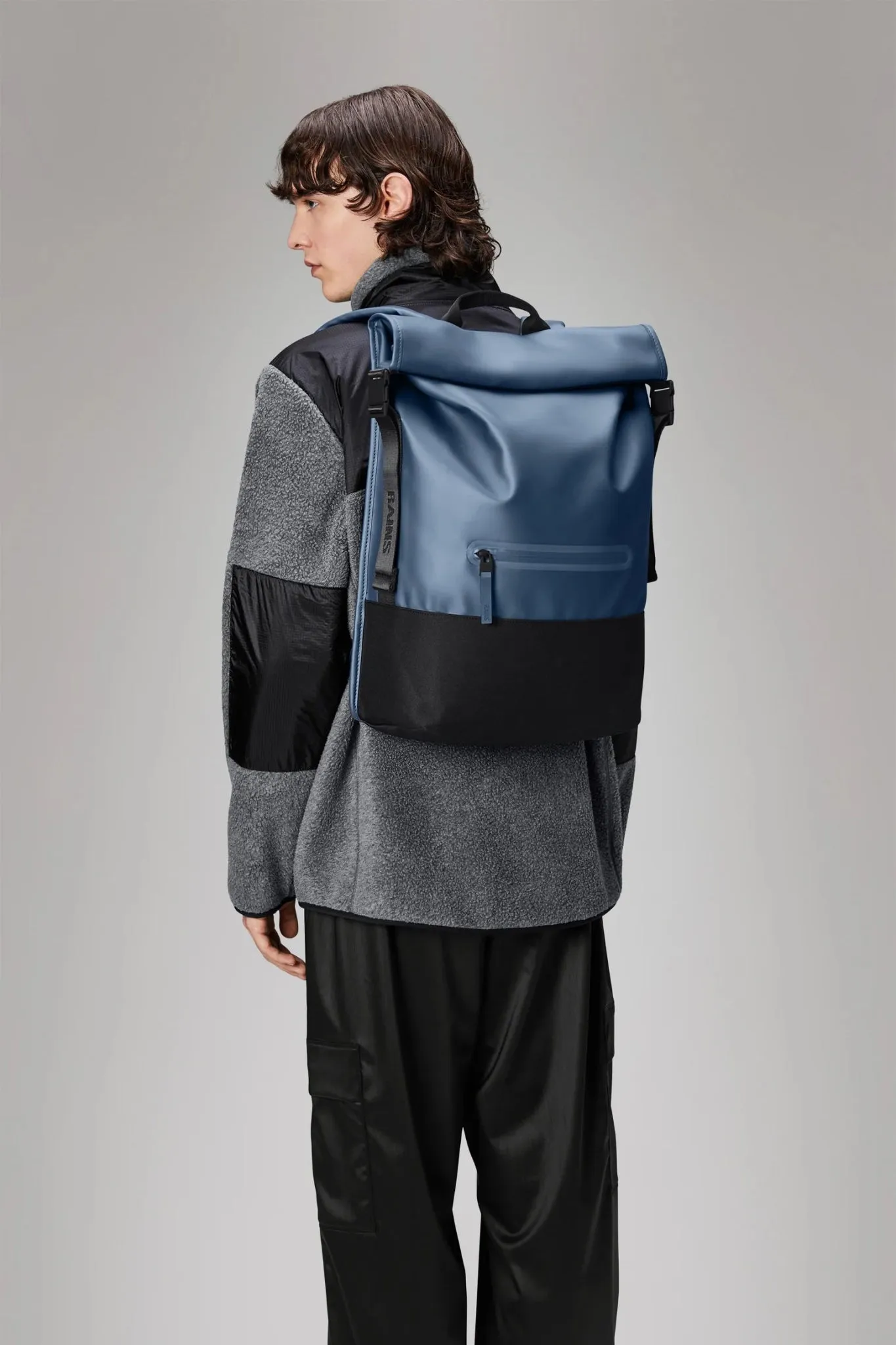 RAINS TRAIL Rolltop Backpack W3