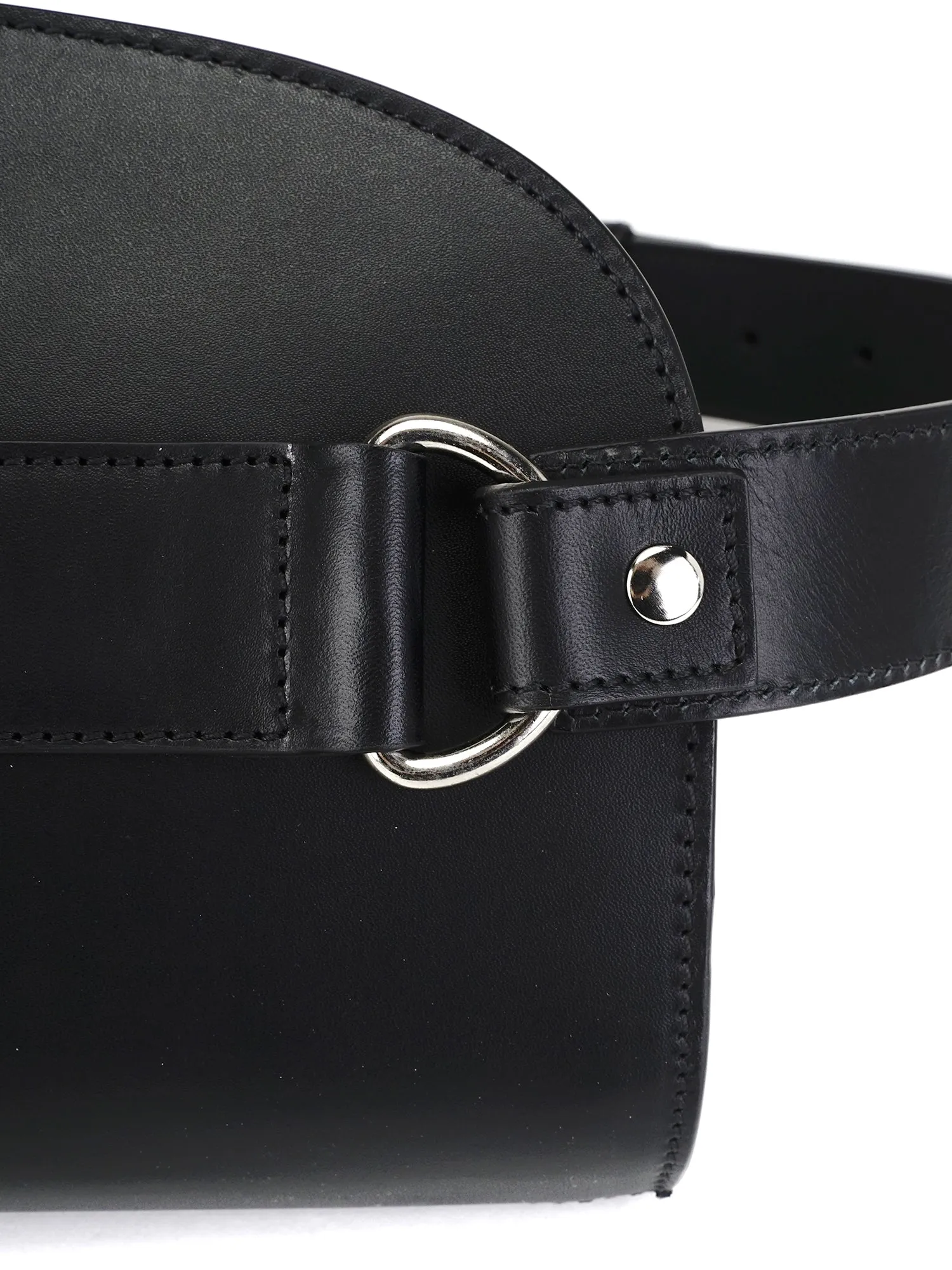 sac ceinture demi-lune NOIR