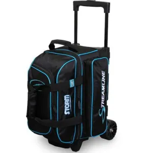 Storm Streamline 2 Ball Roller Black Blue Bowling Bag